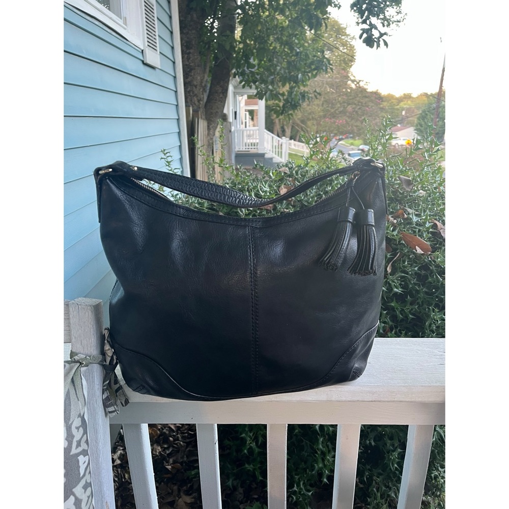 Kate Spade Black Leather Shoulder Bag - Picture 2 of 6